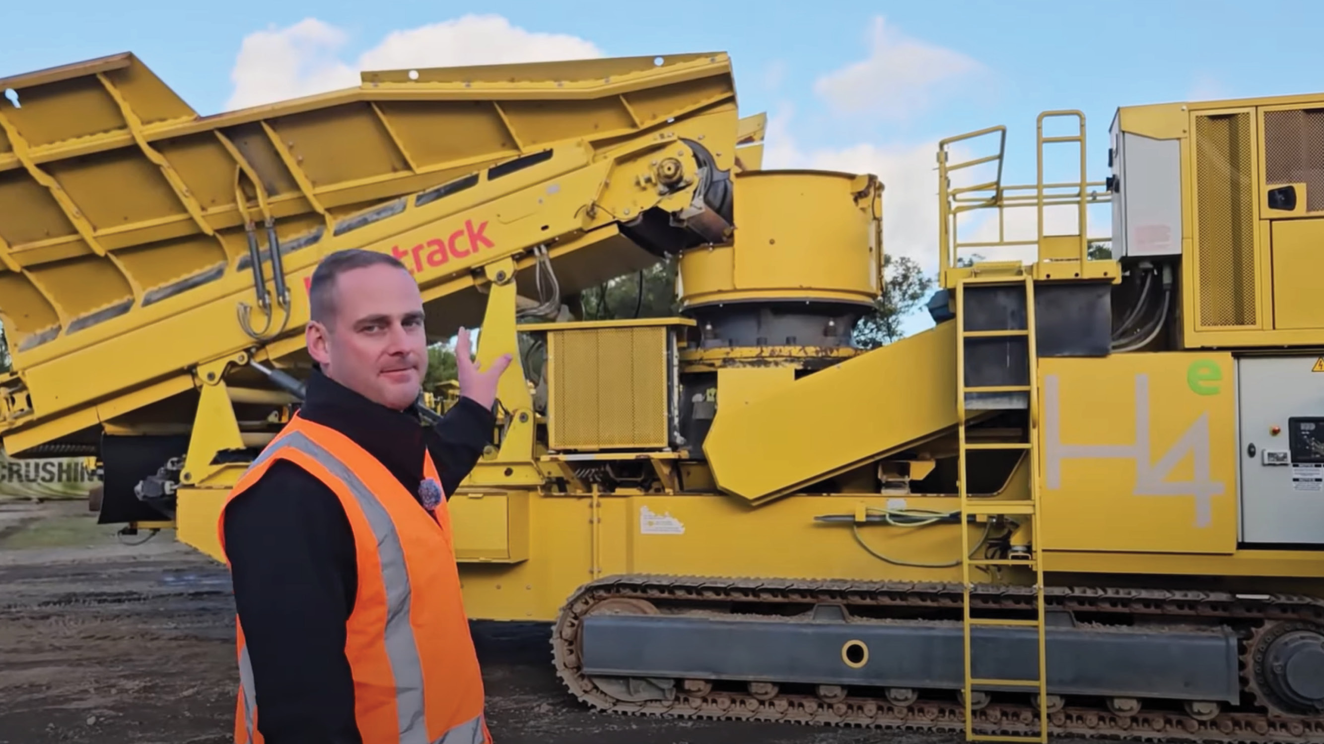 Used: Keestrack H4e Cone Crusher Walkthrough