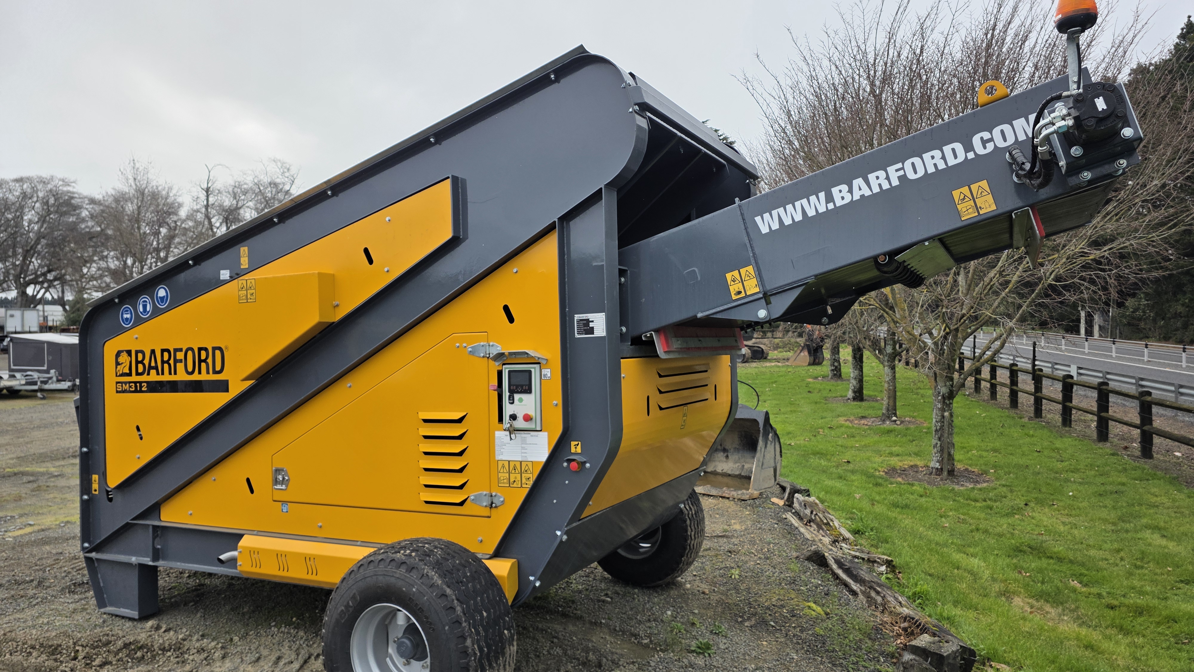 Ex-Demo Barford SM312 Wheeled Screener