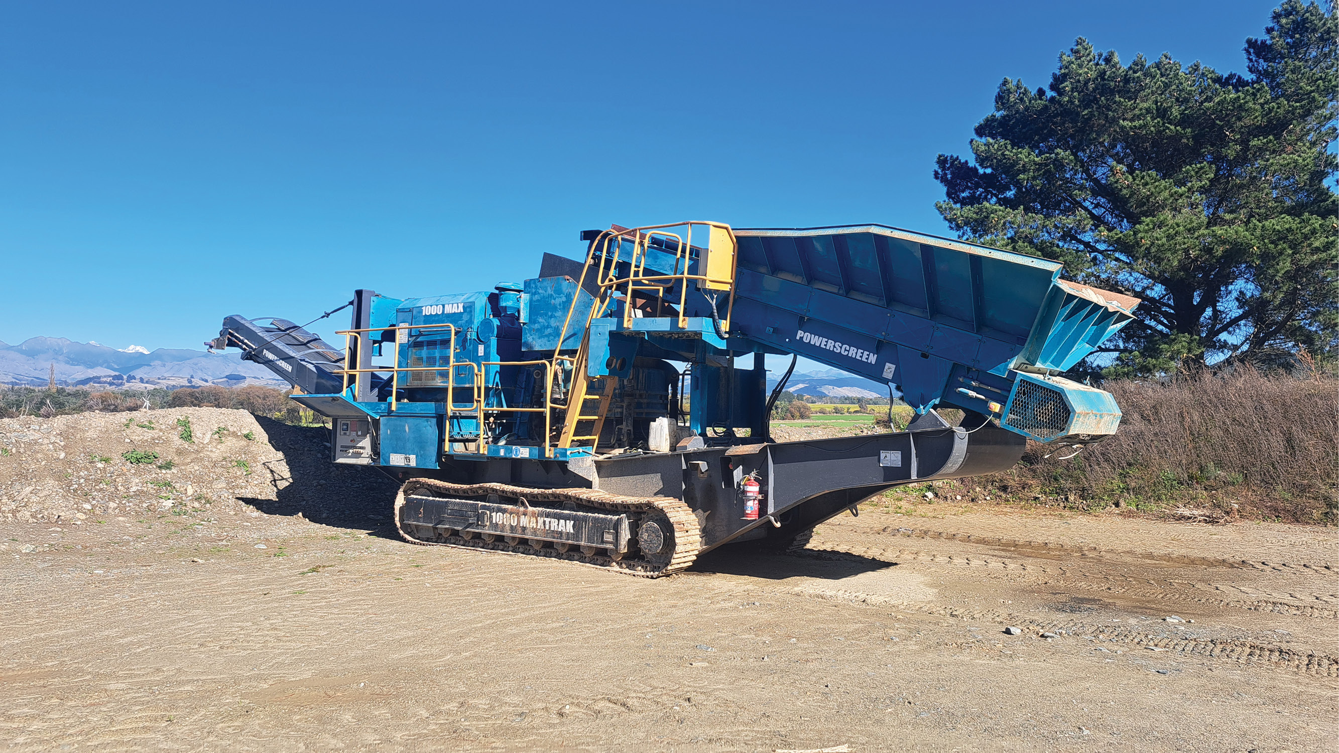Power-screen 1000 Maxtrak Cone Crusher