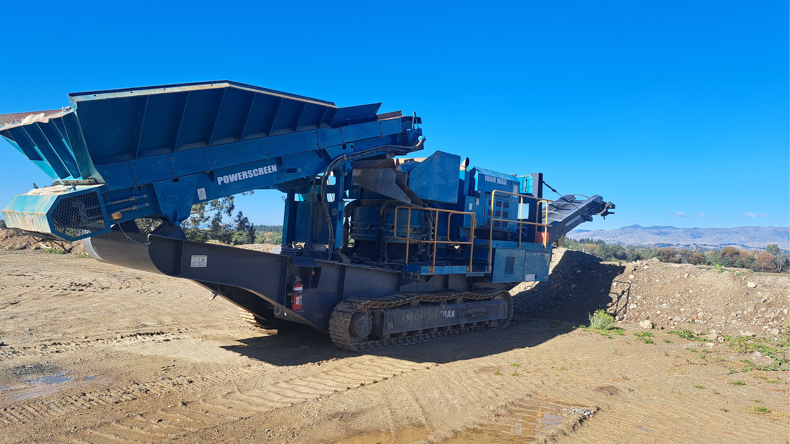 Power-screen 1000 Maxtrak Cone Crusher