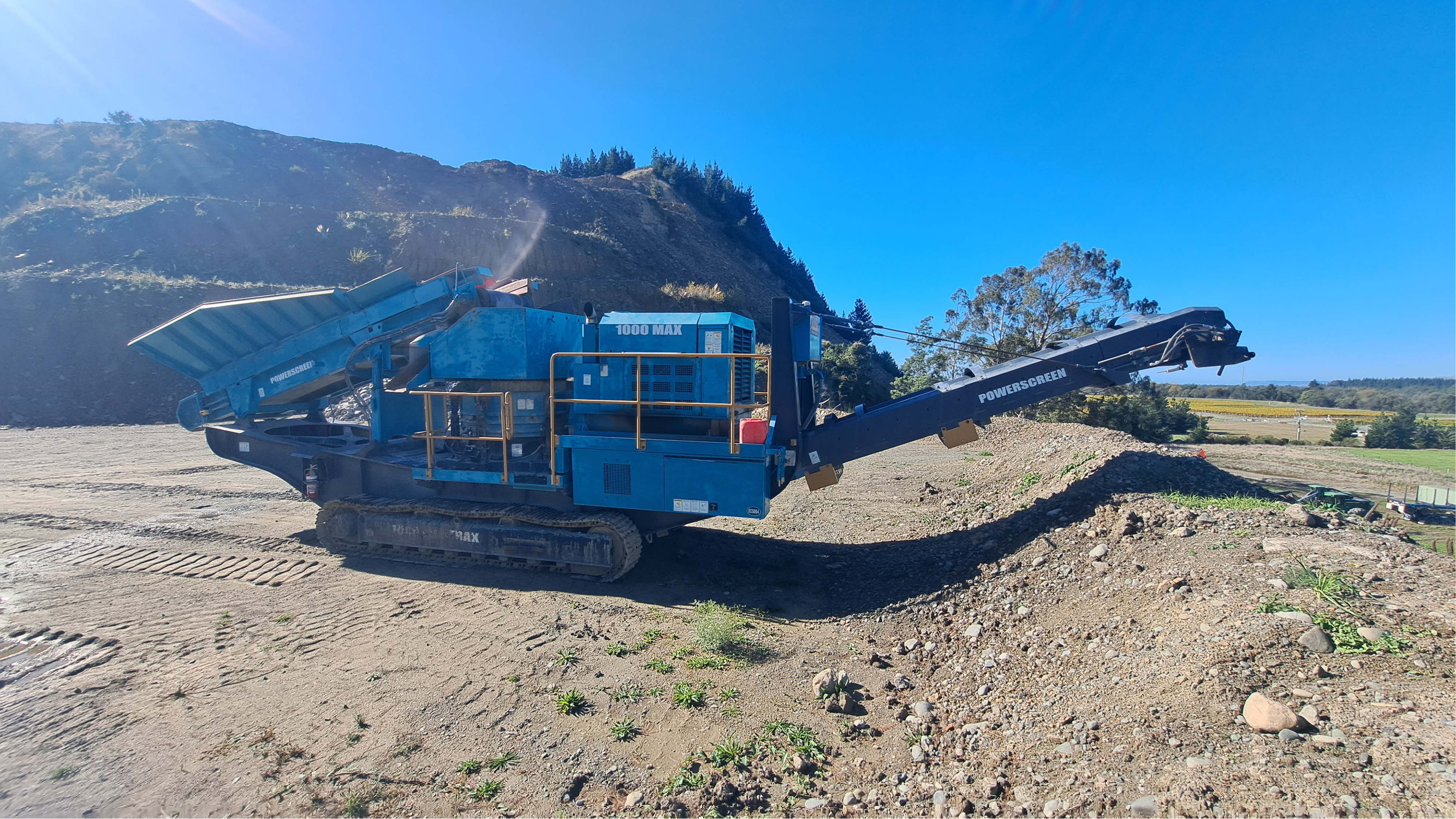 Power-screen 1000 Maxtrak Cone Crusher