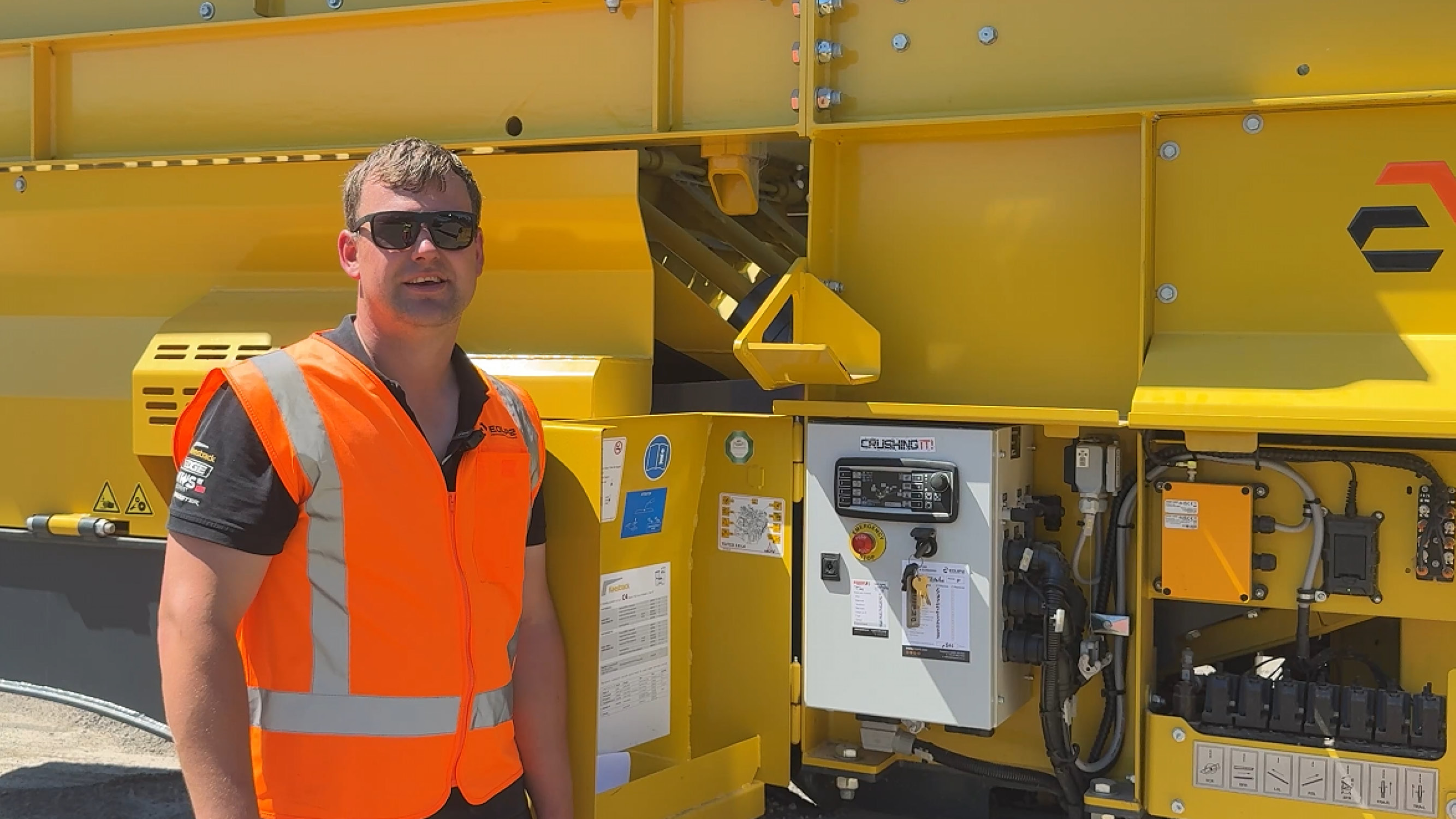 How to use the E Stop function on the Keestrack C4