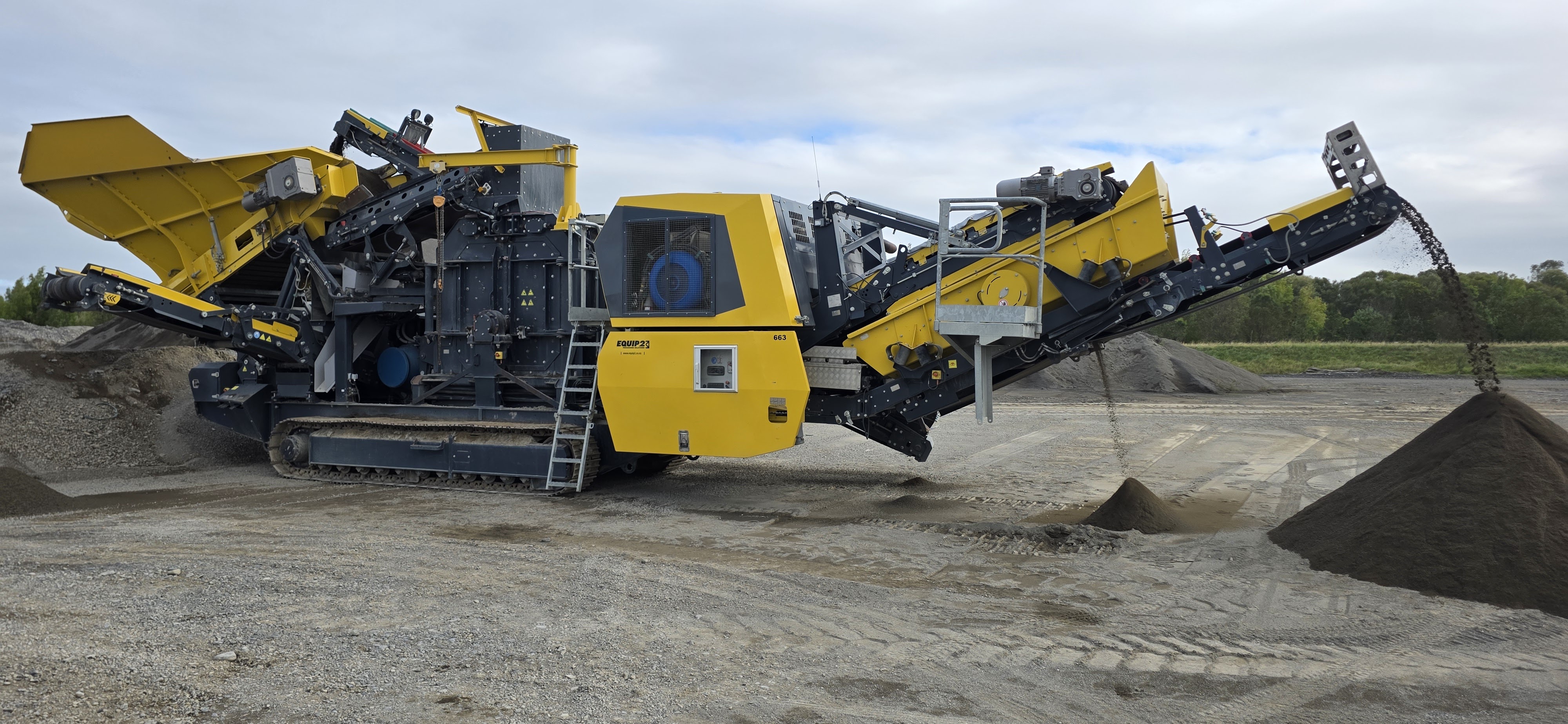 Keestrack I4e Reversible Impact Crusher