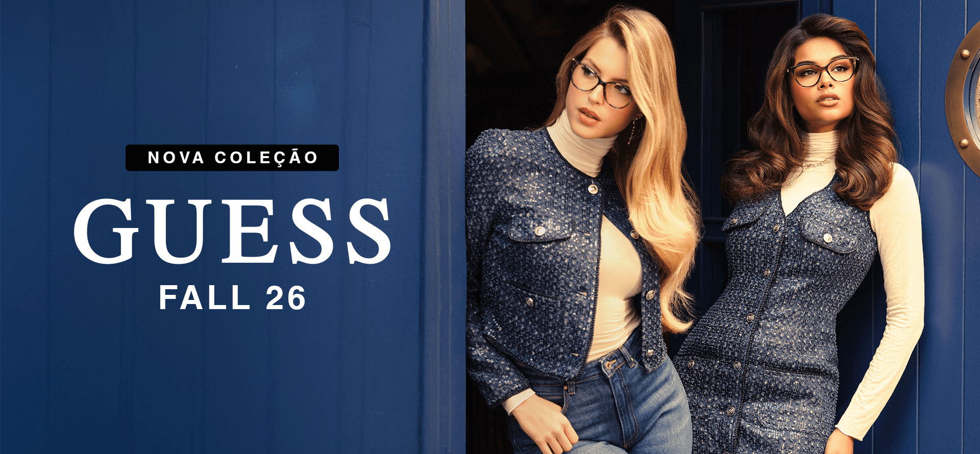 Guess lança coleção Fall 26 no Brasil com exclusividade na brands.HUB