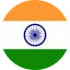 India flag in a circle