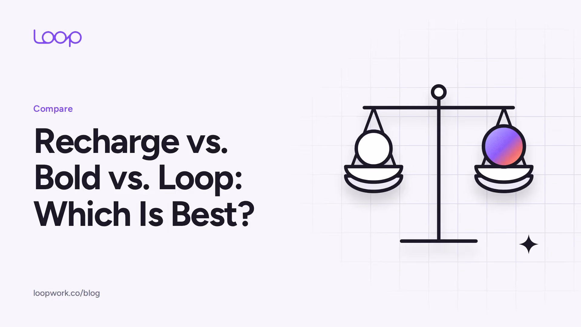 Recharge vs. Bold vs. Loop: Which Shopify Subscription App Is Best in 2026?