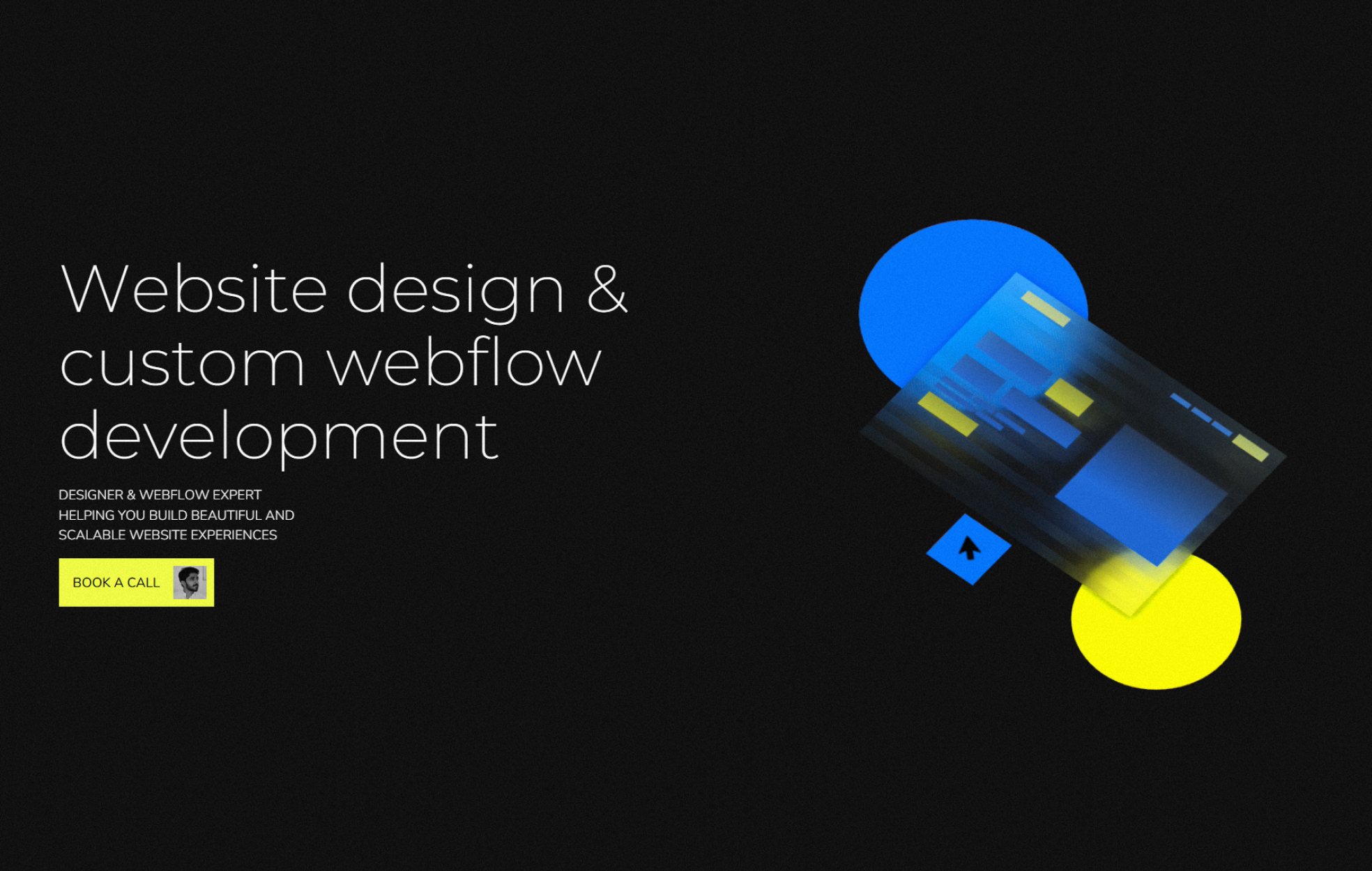 Anshaal Ahmad - Webflow Designer & Developer cover image