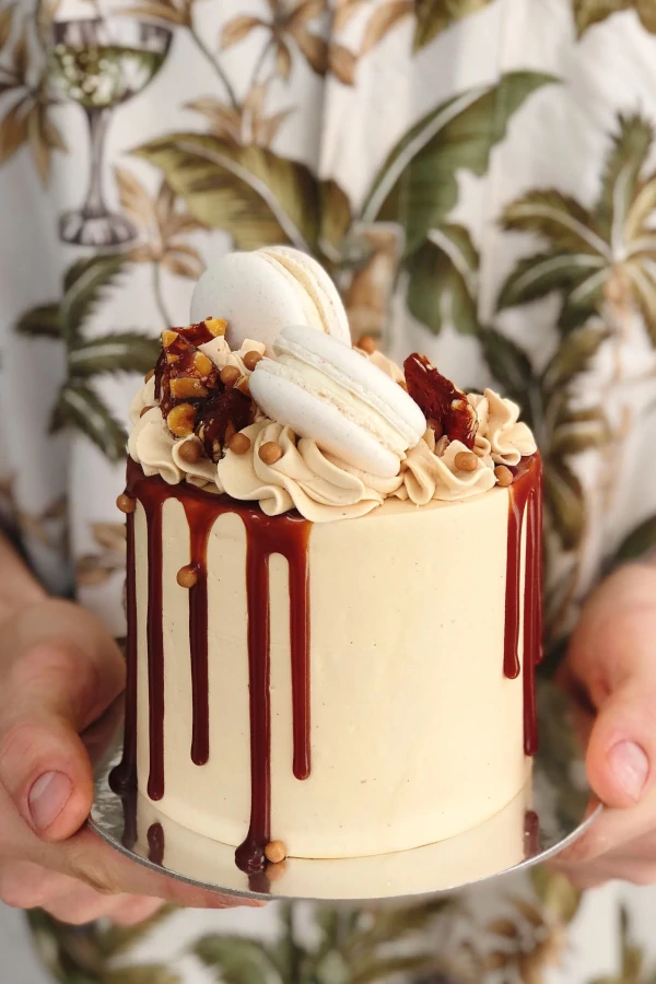 Mini drip cake by Spongedrop Cakery Mt Maunganui