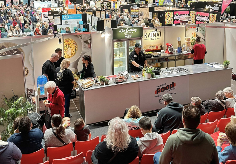 Tauranga Food Show Live Cooking Kitchen chef demonstration