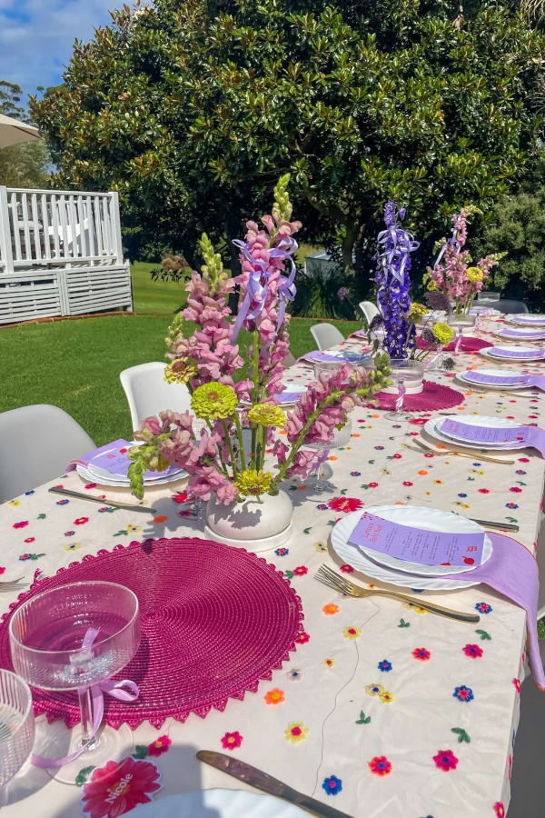 Rose's Dining Table & Rose's Supperclub Tauranga New Zealand table decor hire