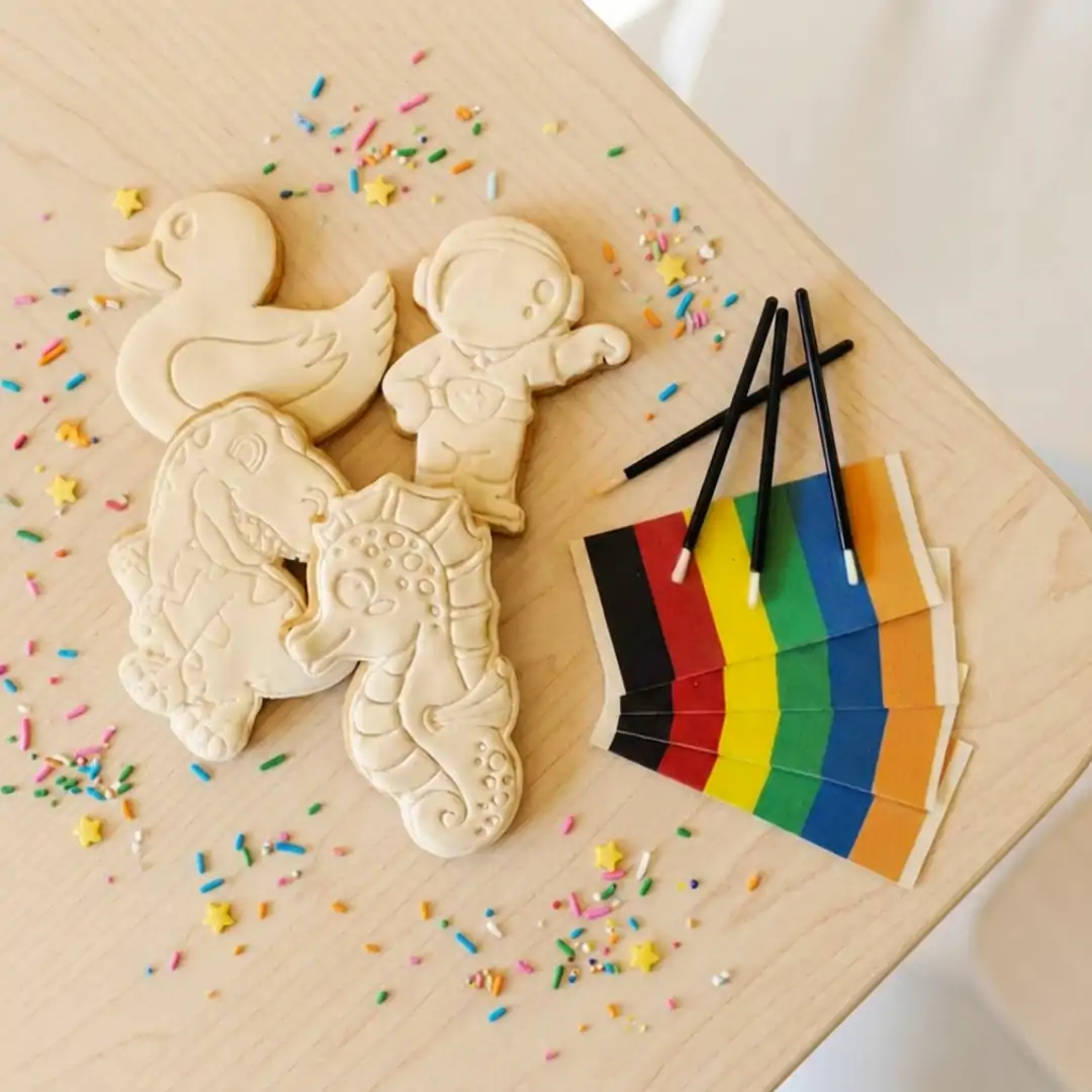 Tauranga Food Show Cookie Corner Paint Your Own Cookie Kits