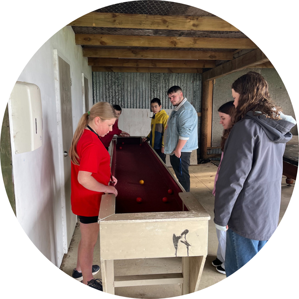 Young people at sibling camp