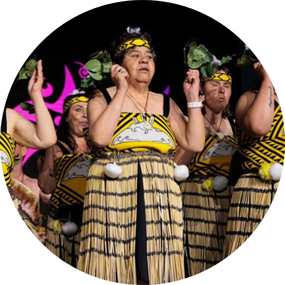 Paka’iwi Ki Te Paka’iwi - Taranaki performing at the 2024 Kapa Haka National Festival