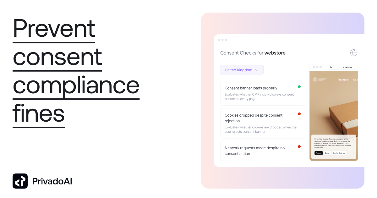 Cookie Compliance for GDPR & CCPA — Privado