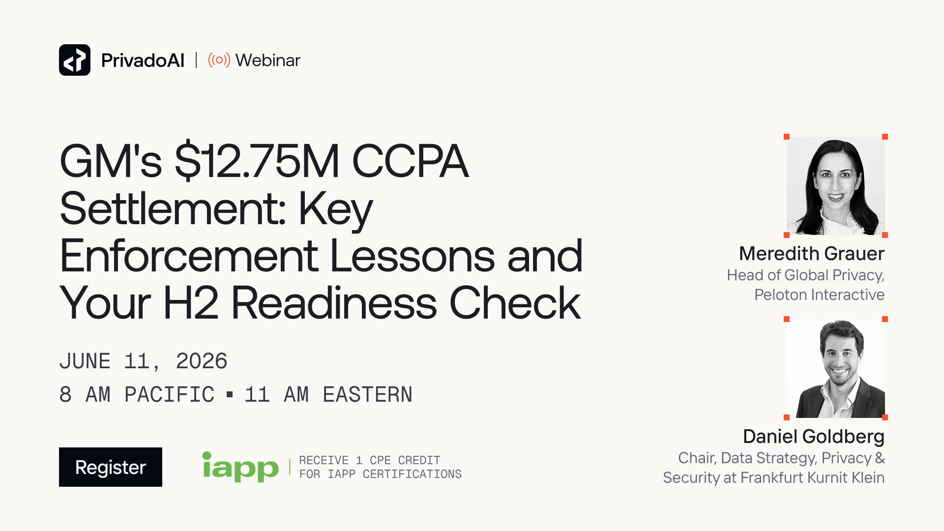 GM's $12.75M CCPA Settlement: Key Enforcement Lessons and Your H2 Readiness Check