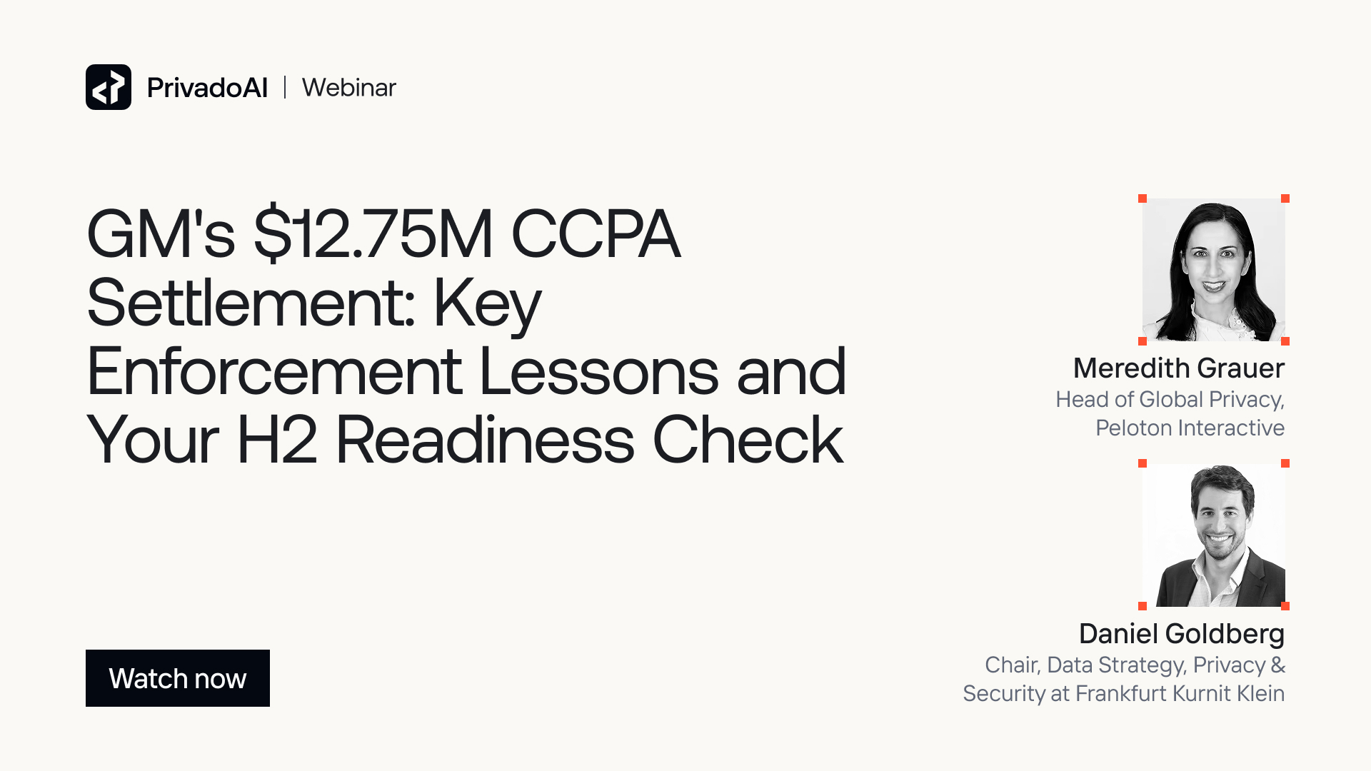 GM's $12.75M CCPA Settlement: Key Enforcement Lessons and Your H2 Readiness Check