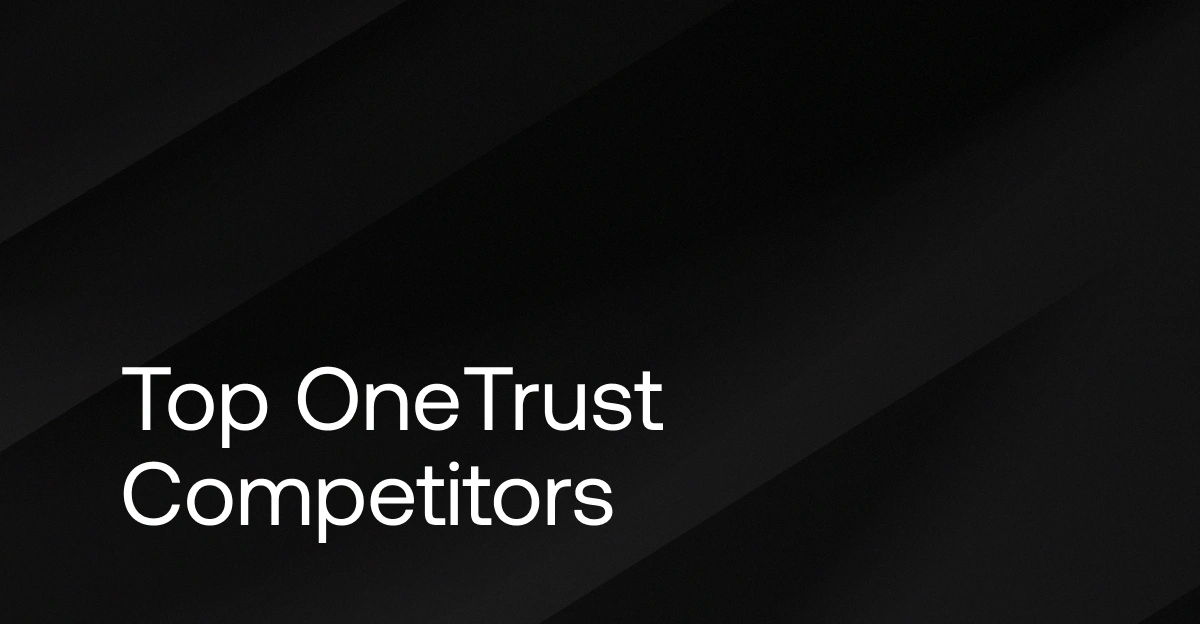 Comparison of the best OneTrust competitors