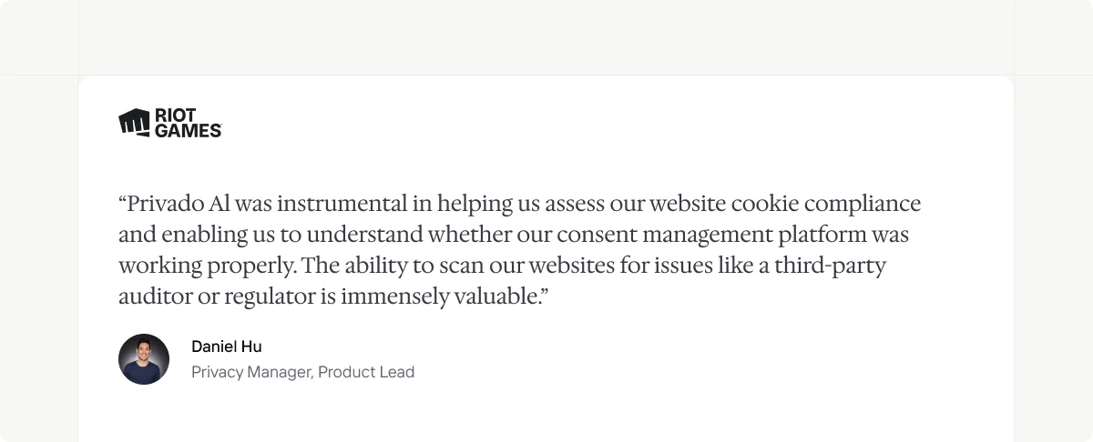 Customer review of Privado AI