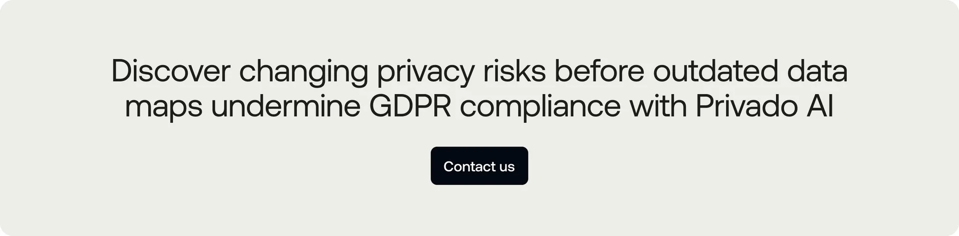 Privado AI continuously updates GDPR data mapping evidence