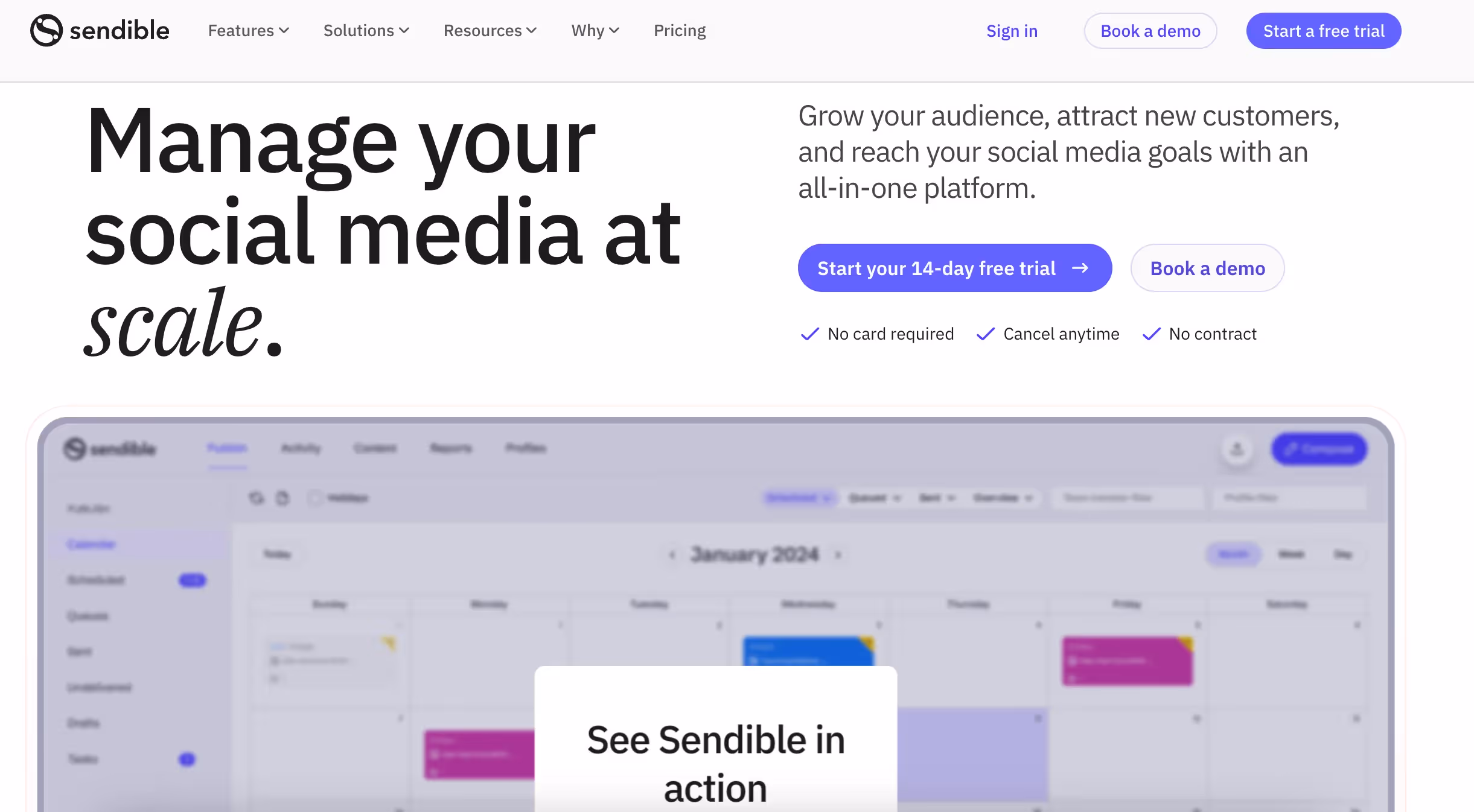 Hootsuite Alternatives- sendible