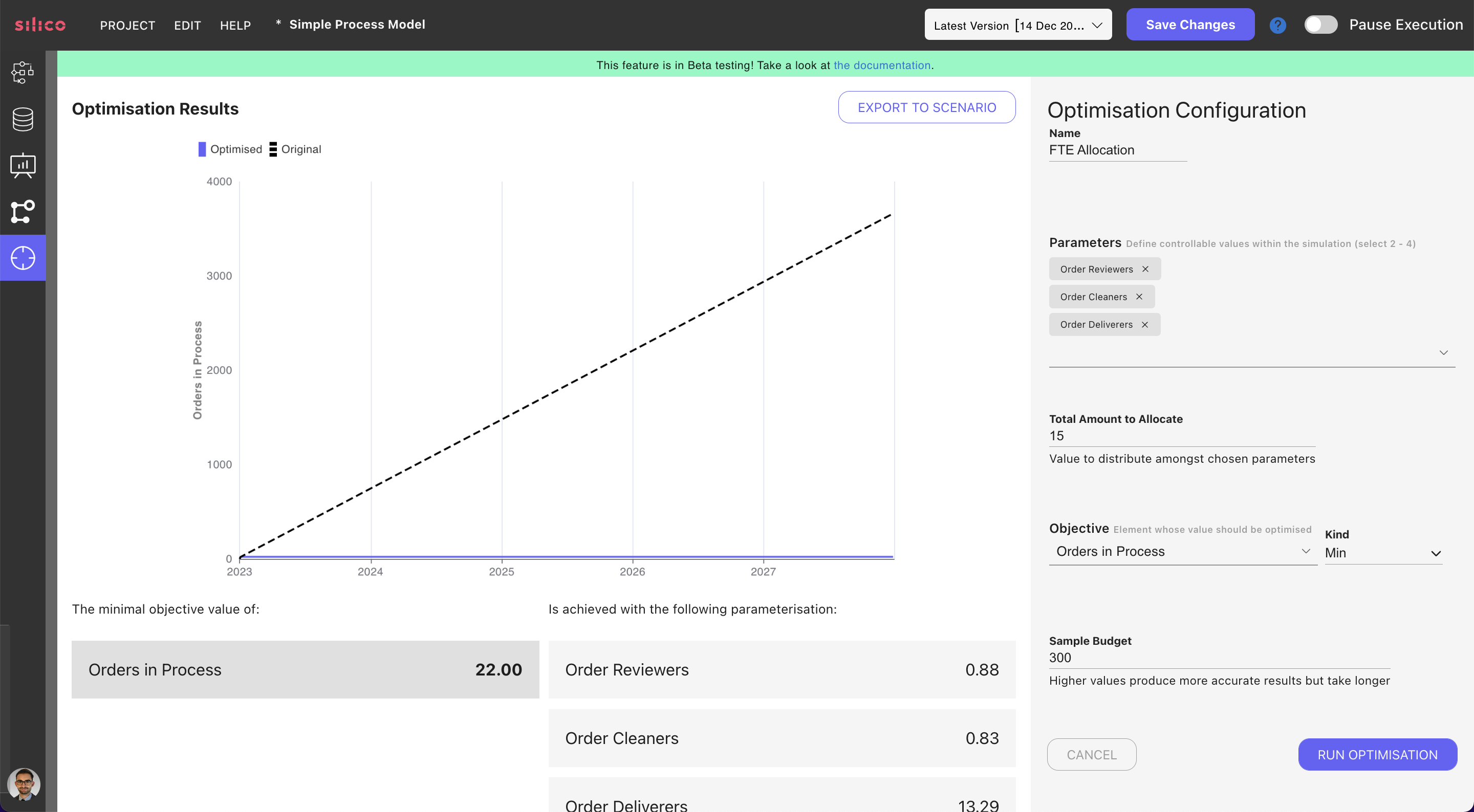 Employee Allocation Optimisation Outcome
