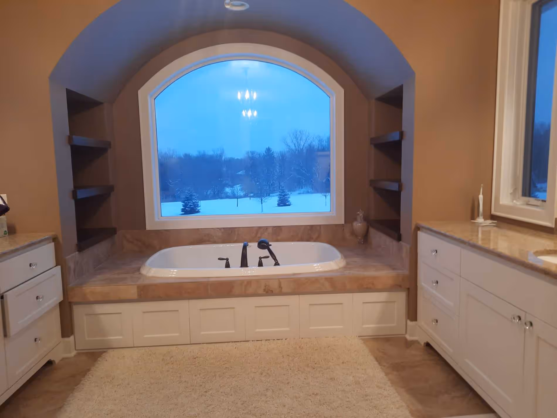 Before bathroom staging