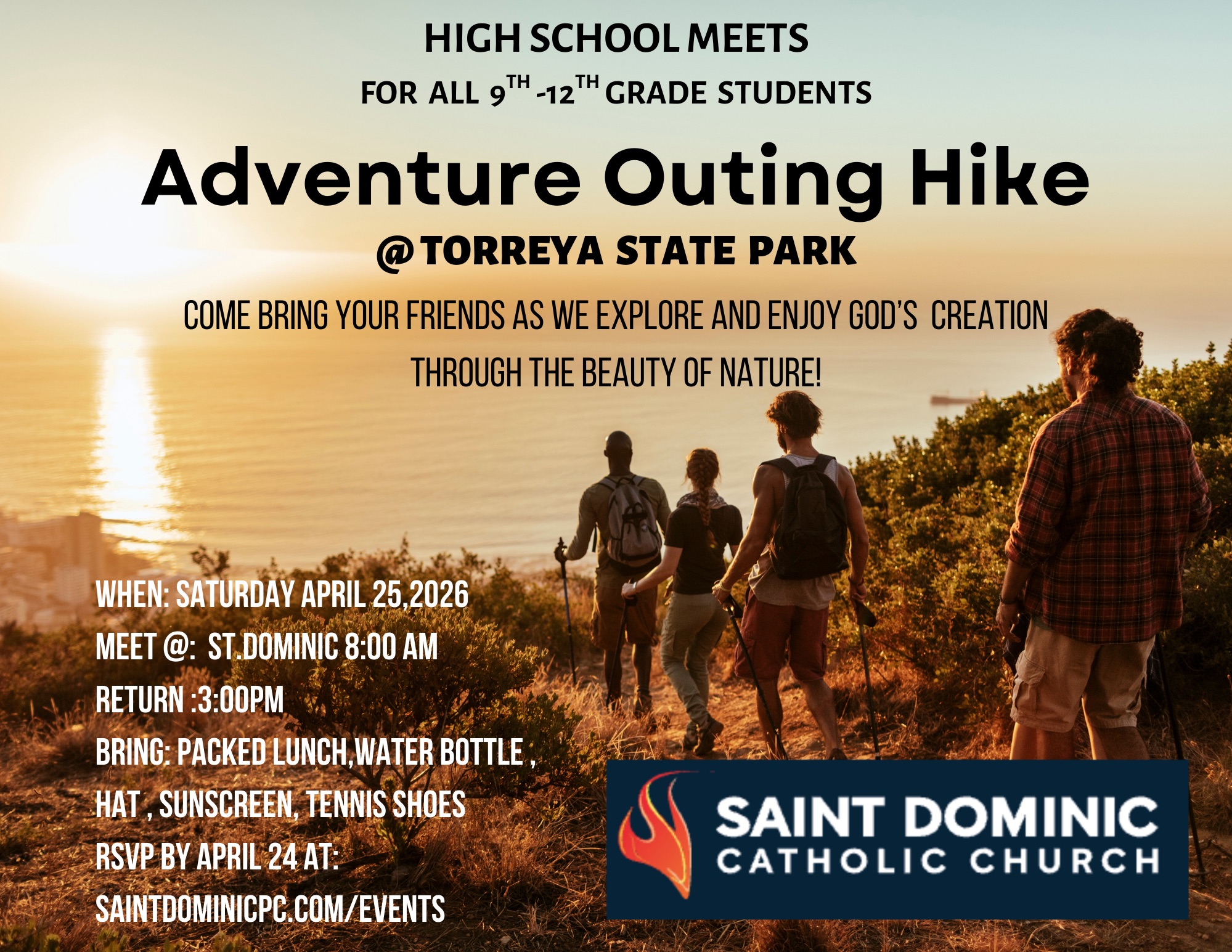 High School Meets: Adventure Hike