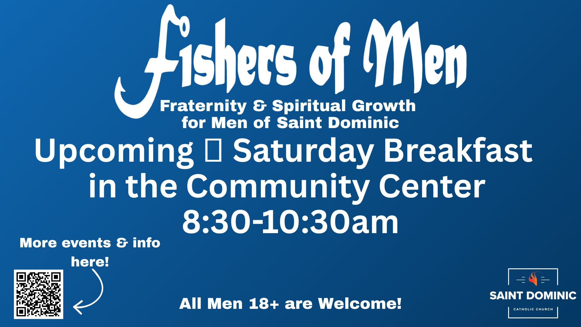Fishers of Men Saturday Breakfasts