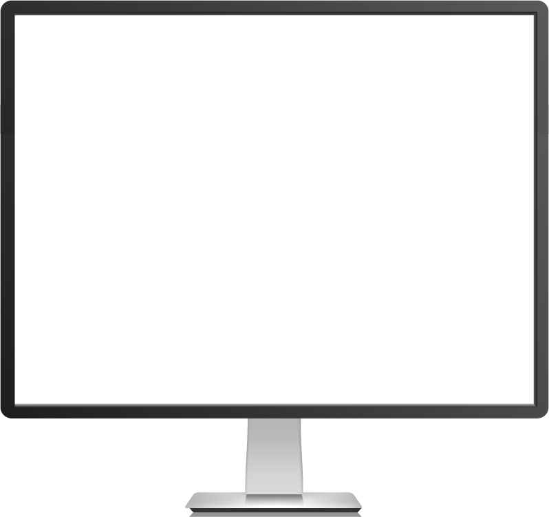 A picture of a monitor
