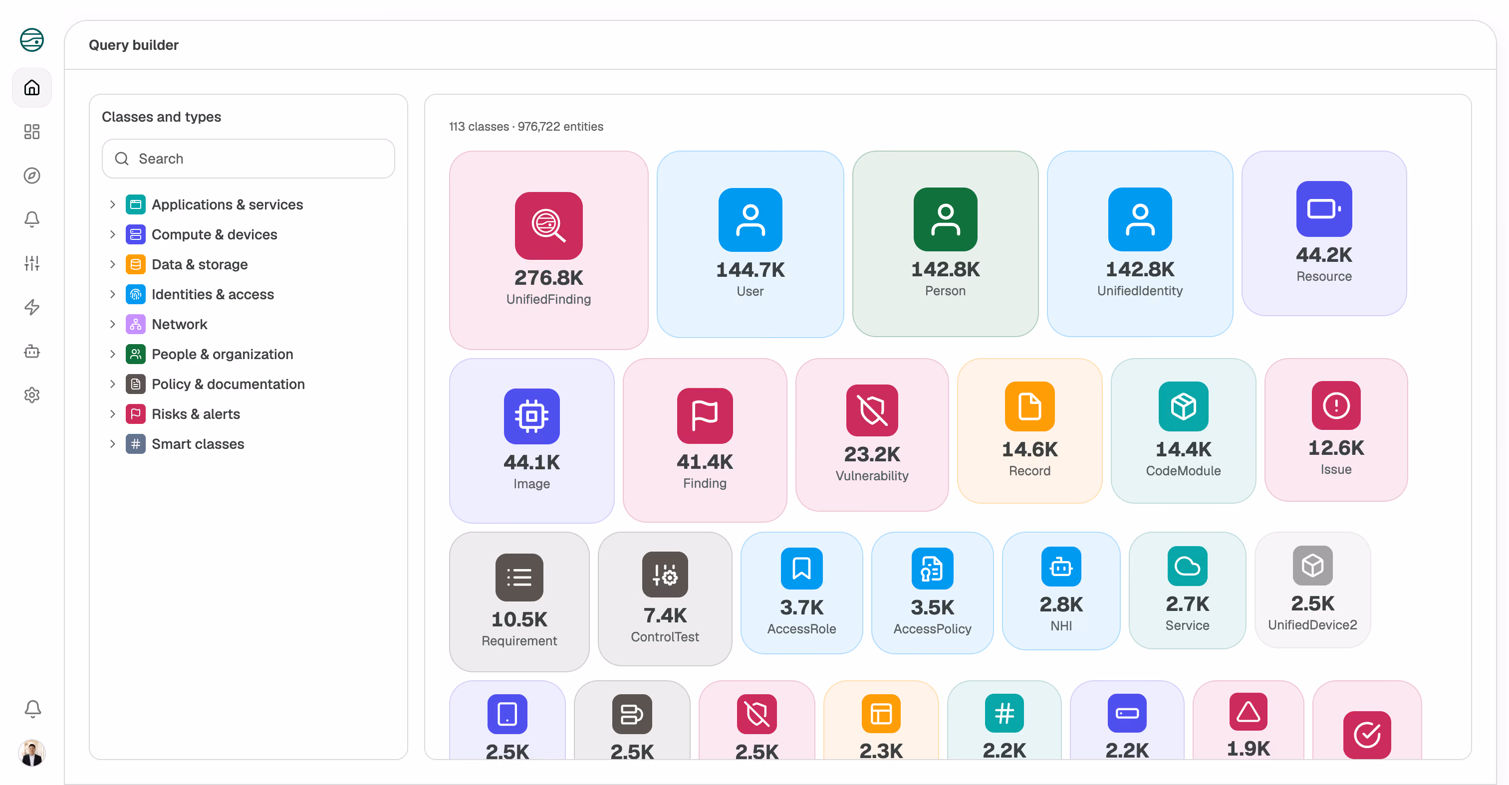 Querying cyber assets in JupiterOne's CAASM platform