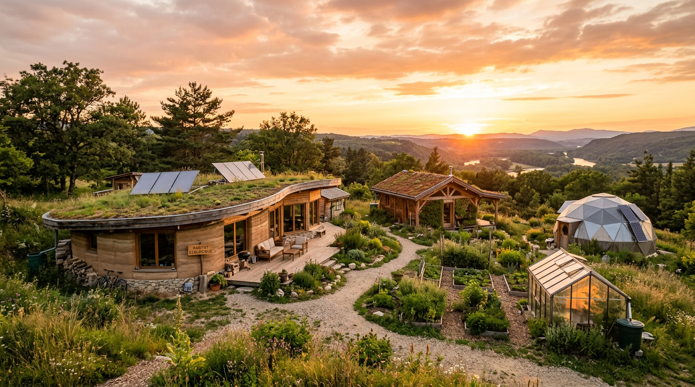 Habitat alternatif : vivre autrement pour la planète