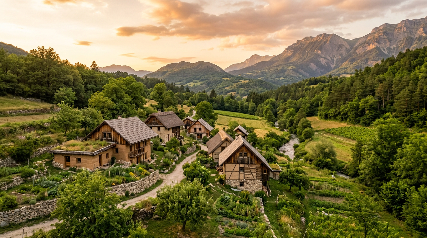 Architecture vernaculaire : tradition, écologie et habitat durable