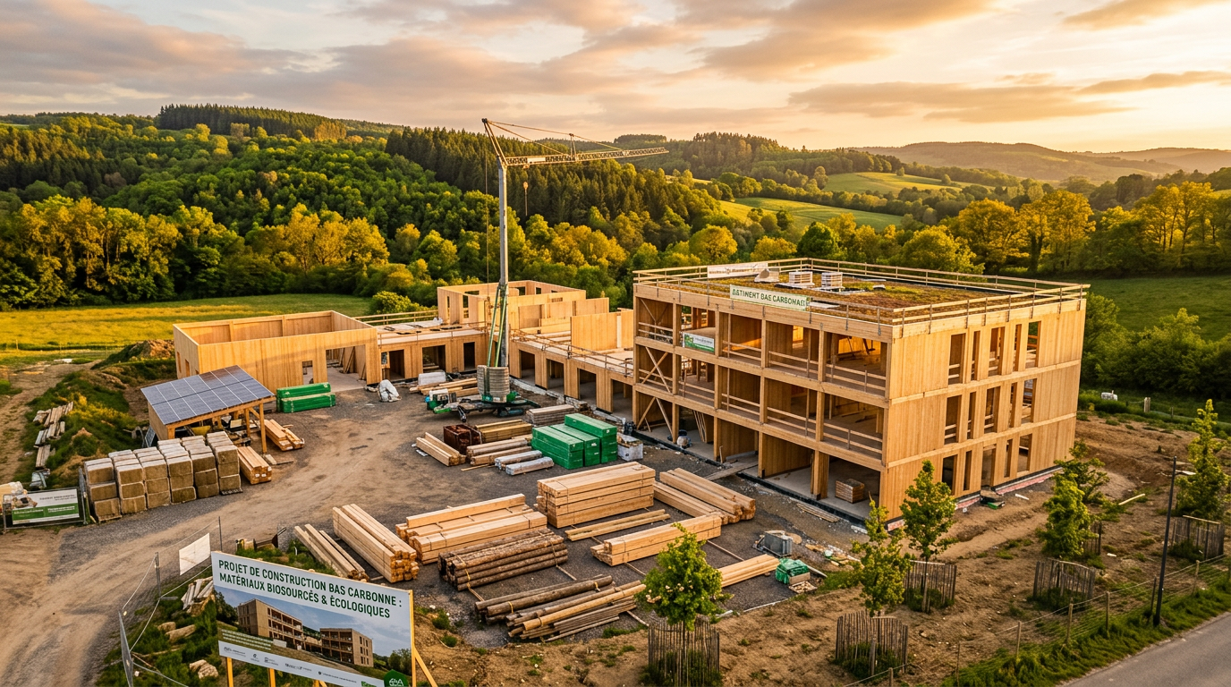 Construction bas carbone : guide complet pour bâtir durablement