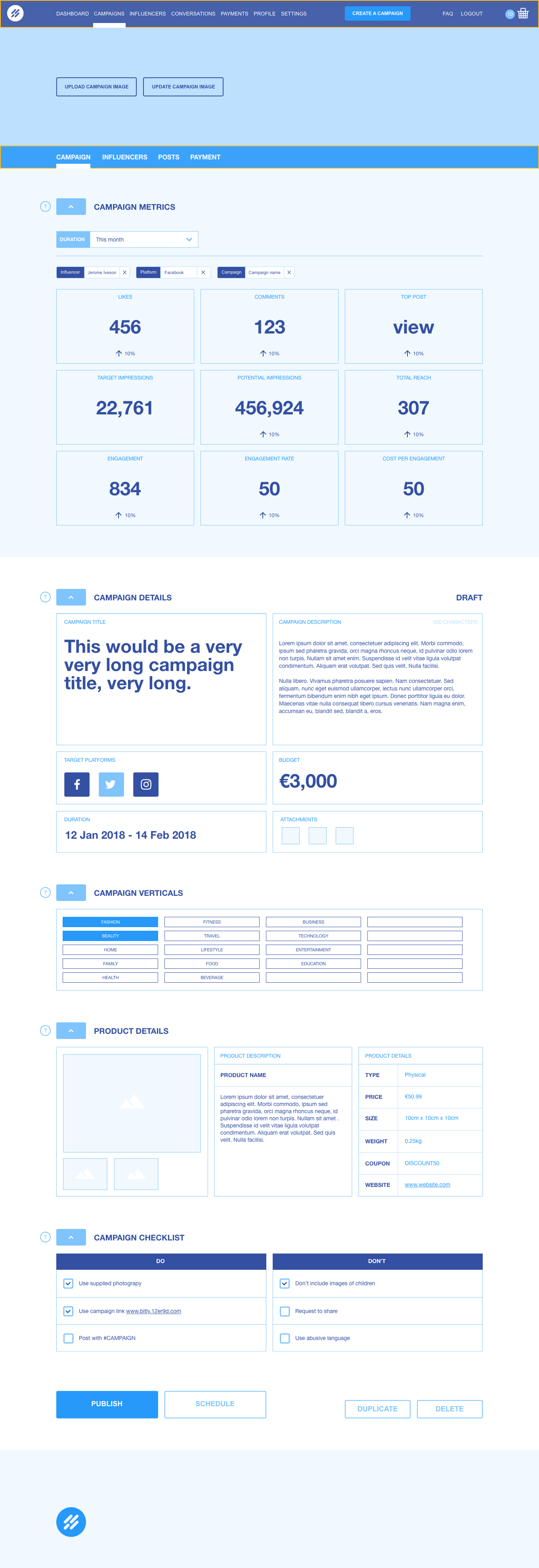 An image of the dashboard from the THrive app showing income and projects.