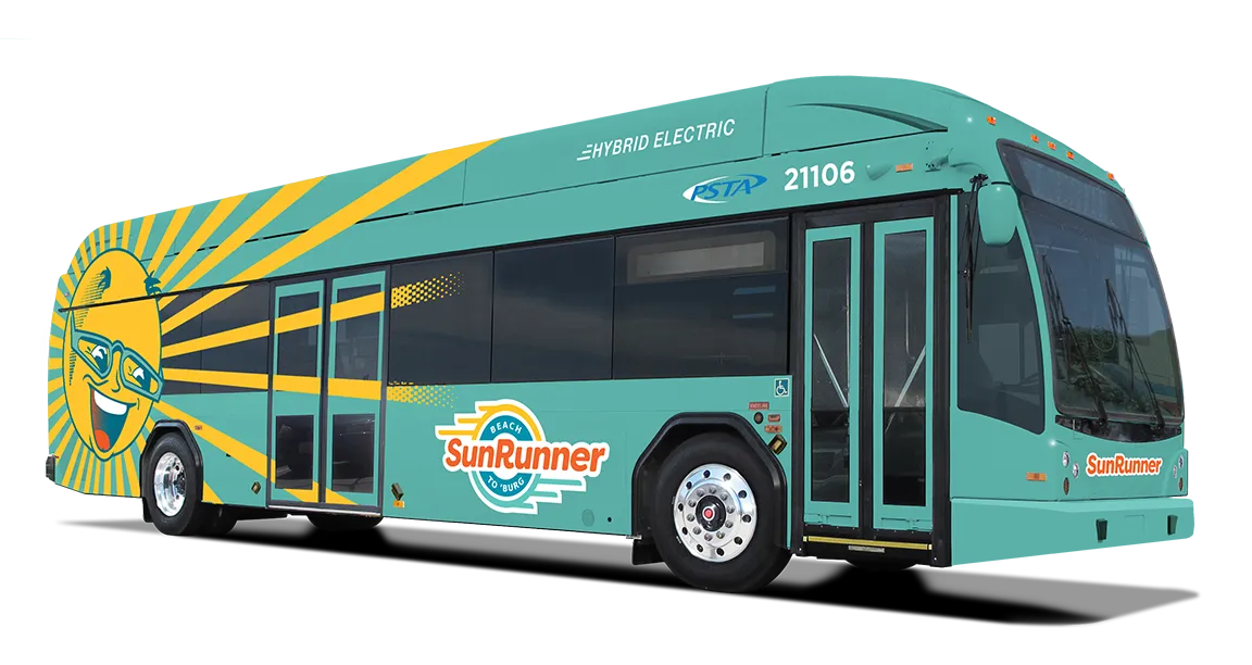 We’re excited about the SunRunner! Connecting Downtown St. Pete to St. Pete Beach.