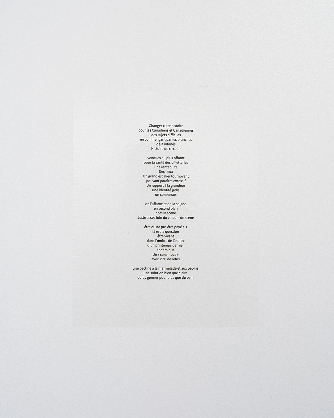 Manifeste en mie-de-temps