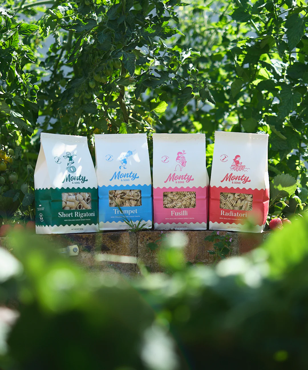 Monty & Sons pasta range