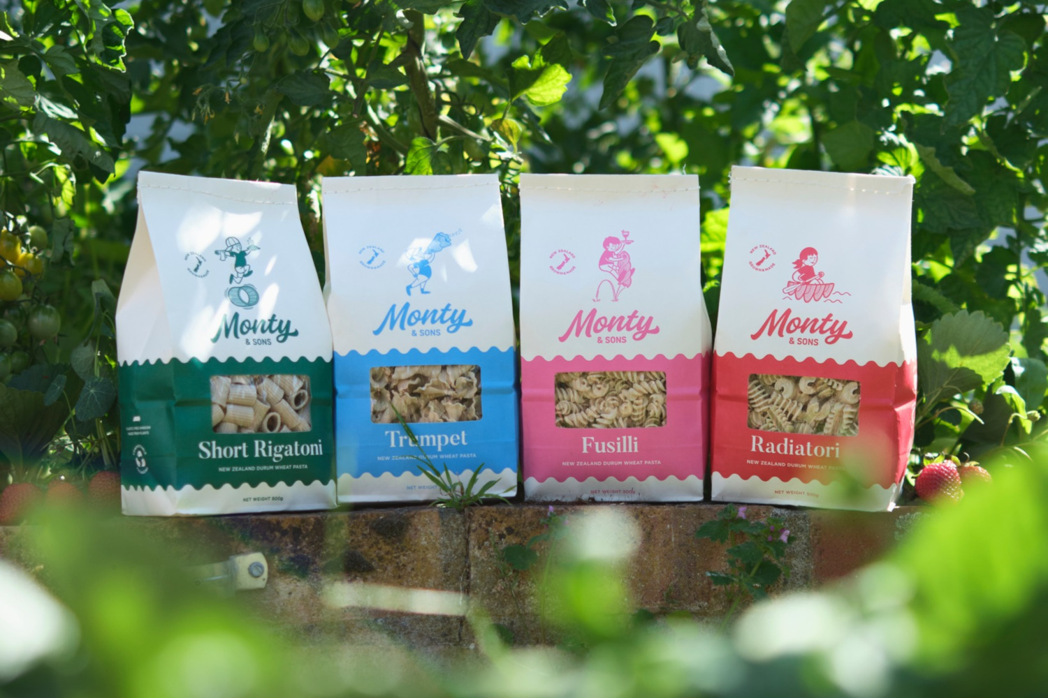 Monty & Sons New Zealand durum wheat pasta