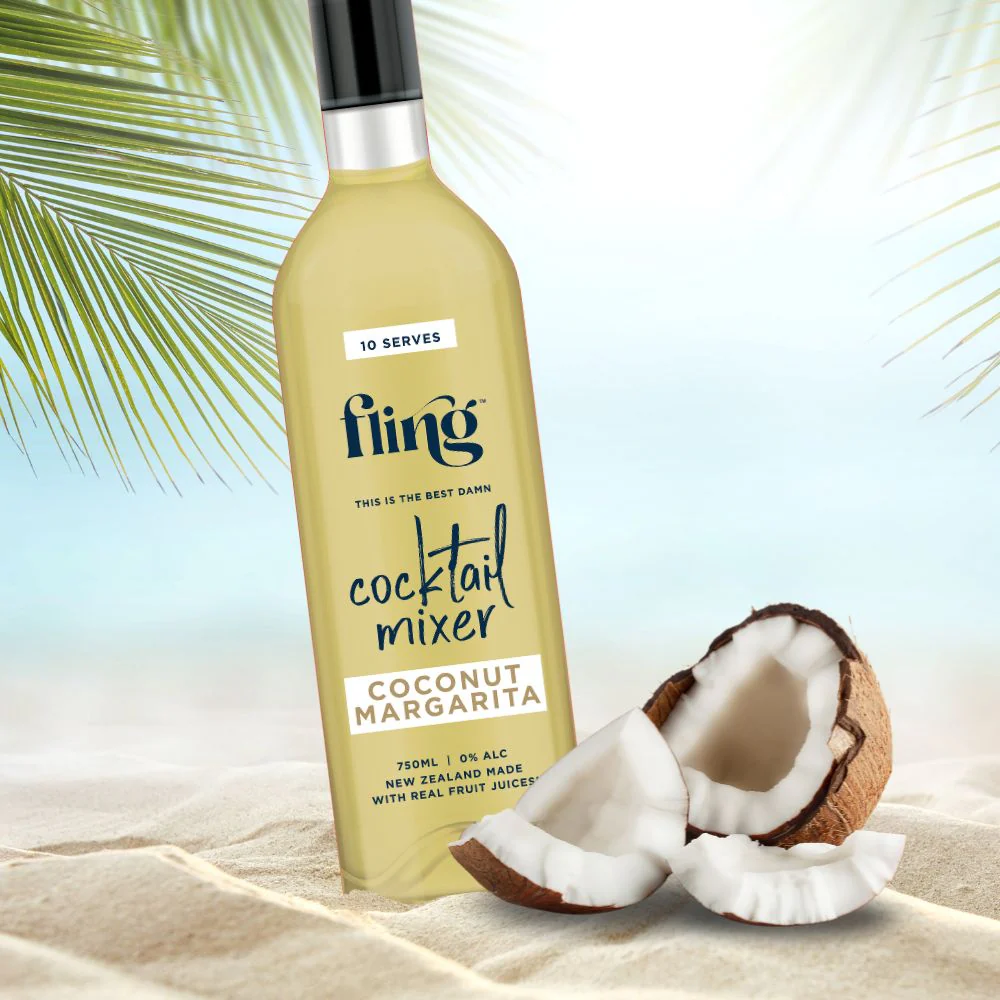Fling Cocktails coconut margarita mixer