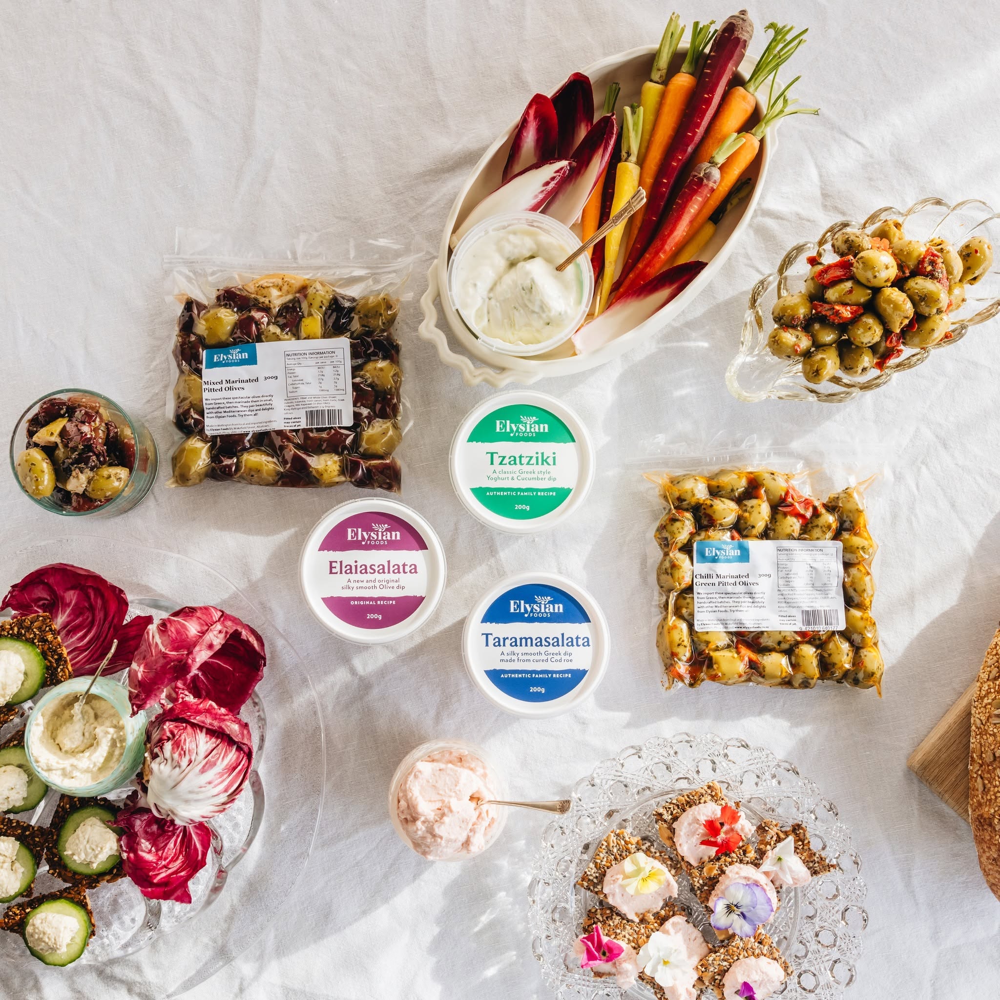 Elysian Foods range