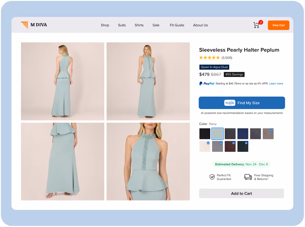 WAIR helps shoppers convert