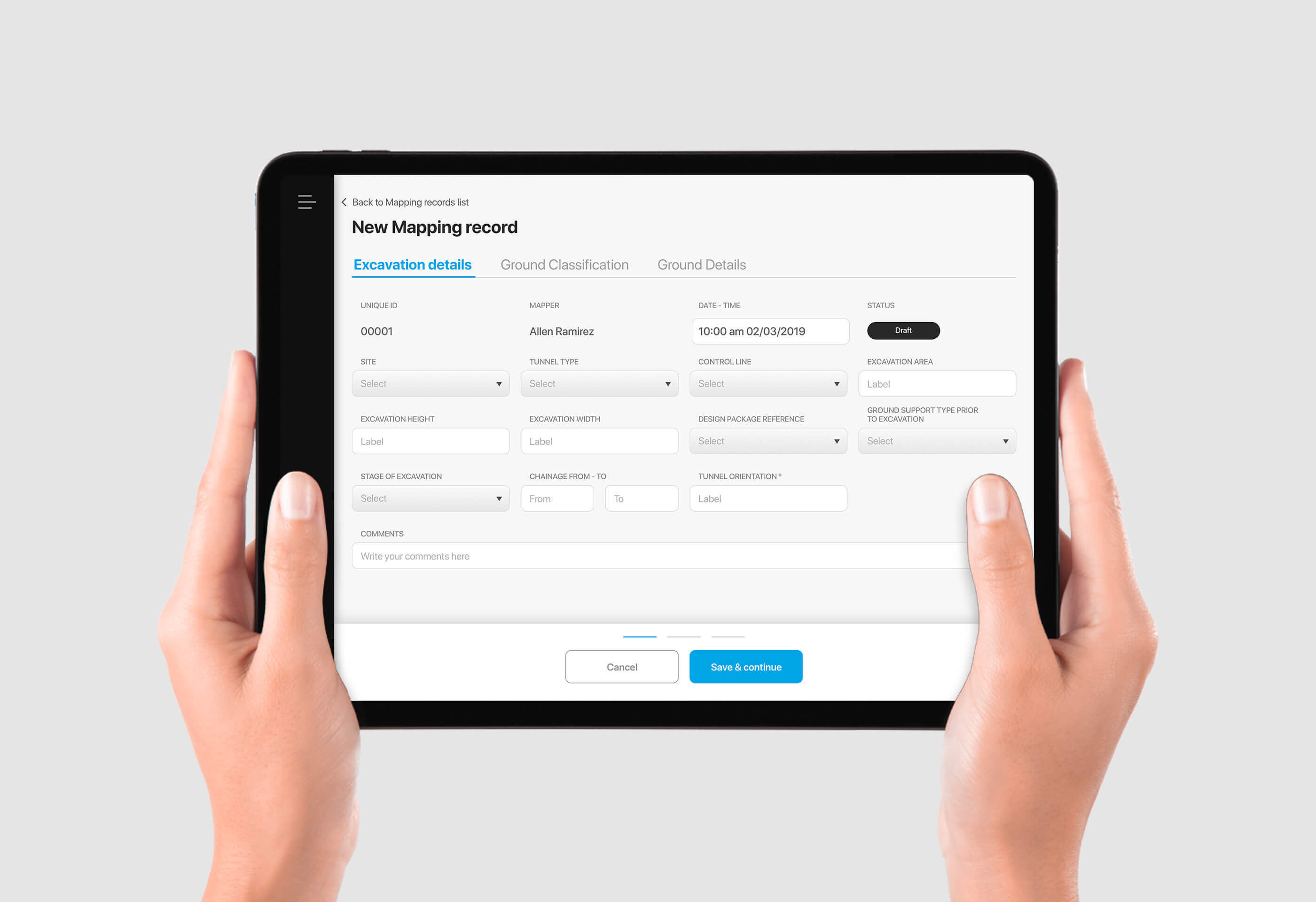 Westconnex app design