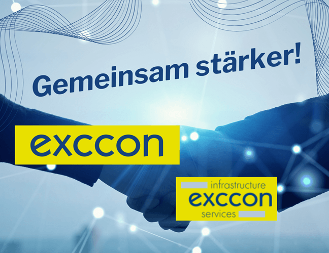 exccon gründet Tochtergesellschaft: exccon infrastructure services GmbH