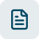 Icon of a document with a folded corner and lines representing text on a dark blue background.