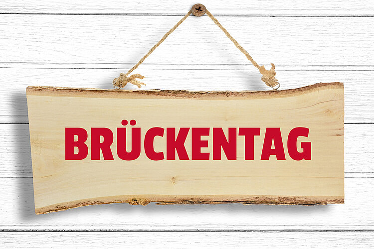 Brückentag Verkauf