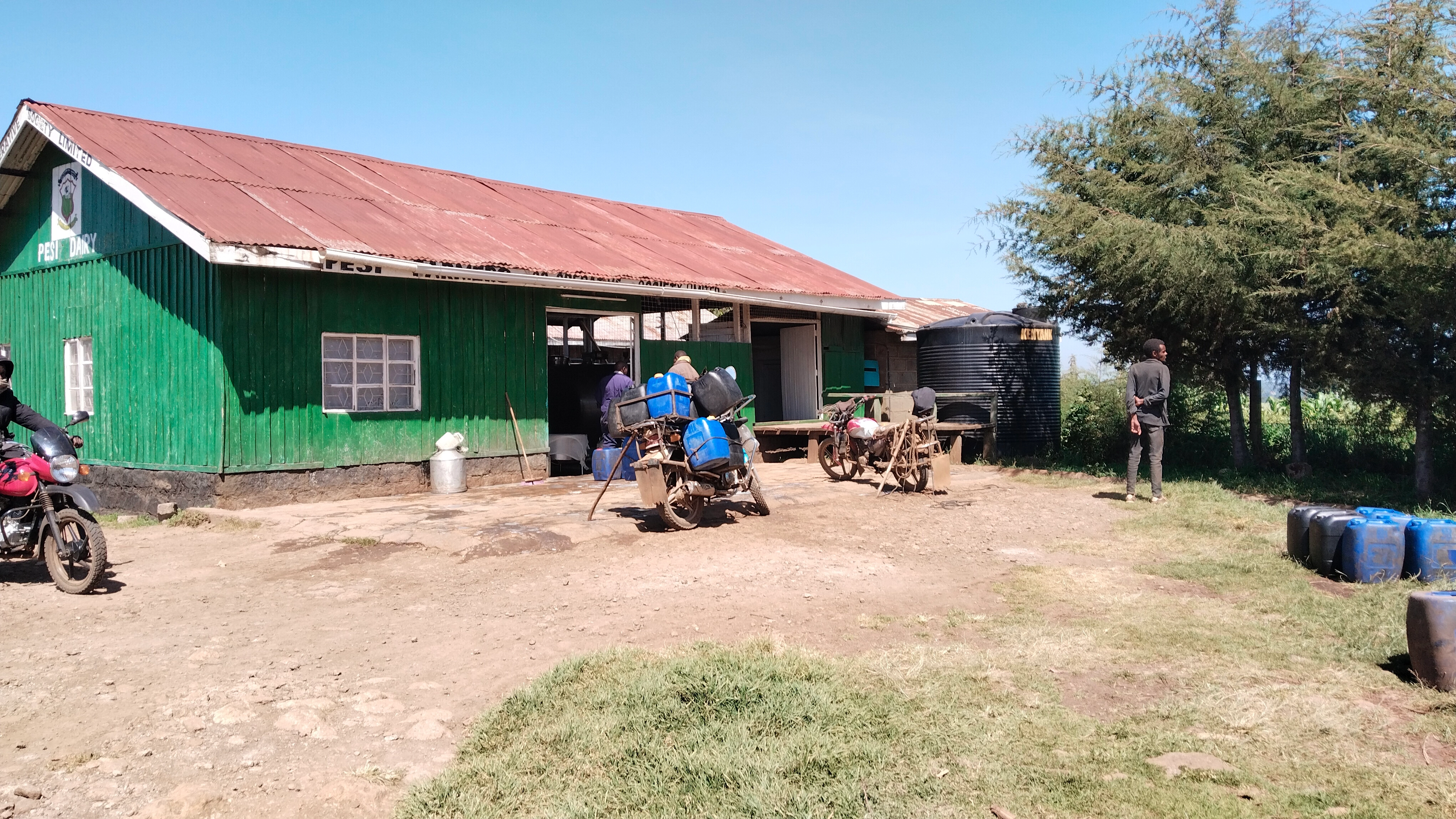 Farmers Dairy collection centre
