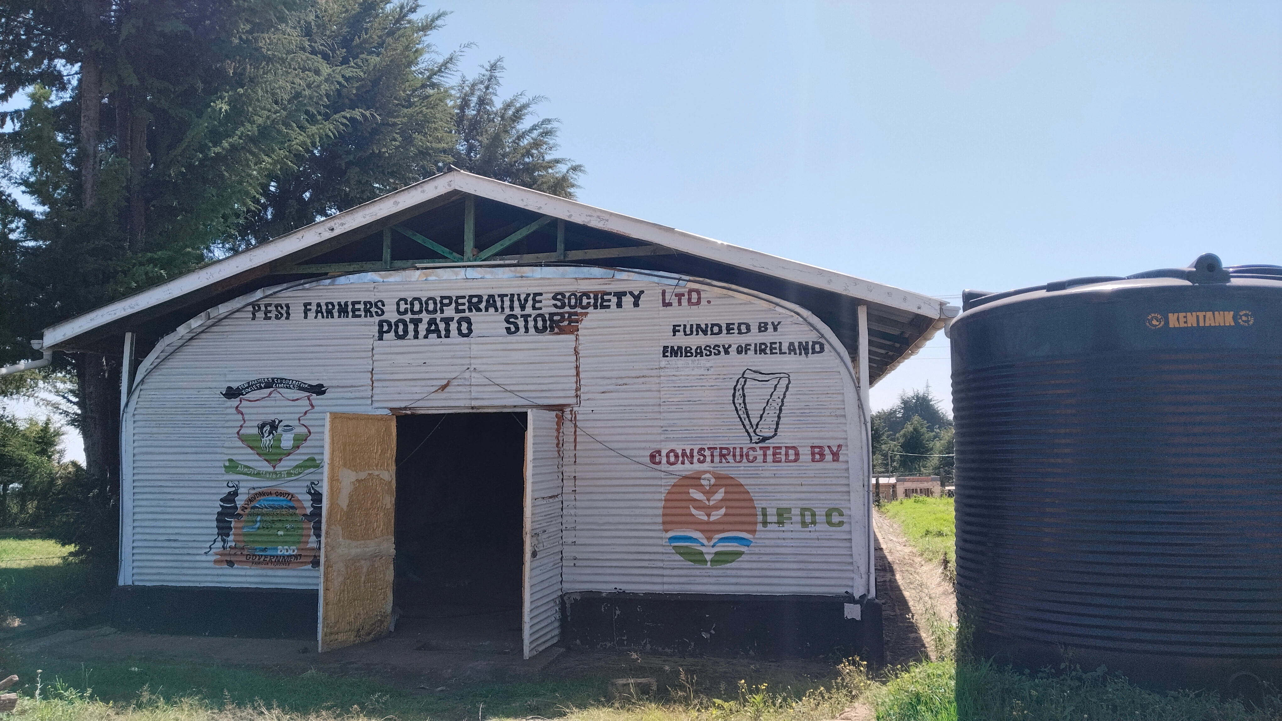 Farmers cooperative society potato store