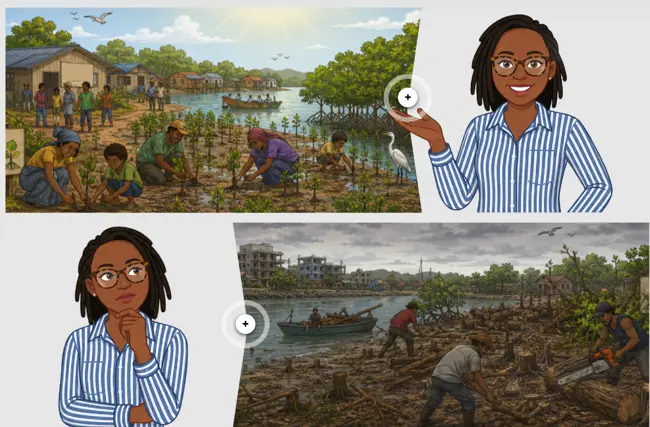 This case study follows a mangrove restoration project that had everything in place, and still failed. It shows how missing the human side of a landscape can undo even the best-planned effort.