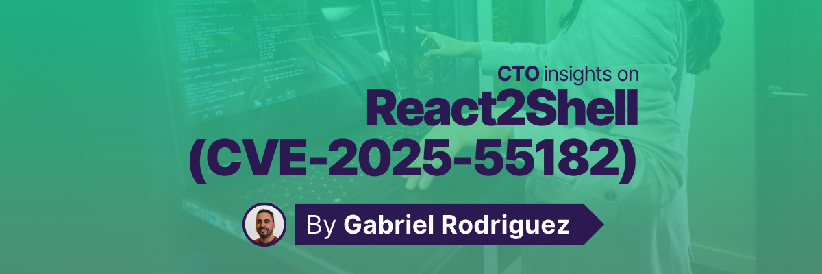 Security Alert: CVE-2025-55182 (“React2Shell”)