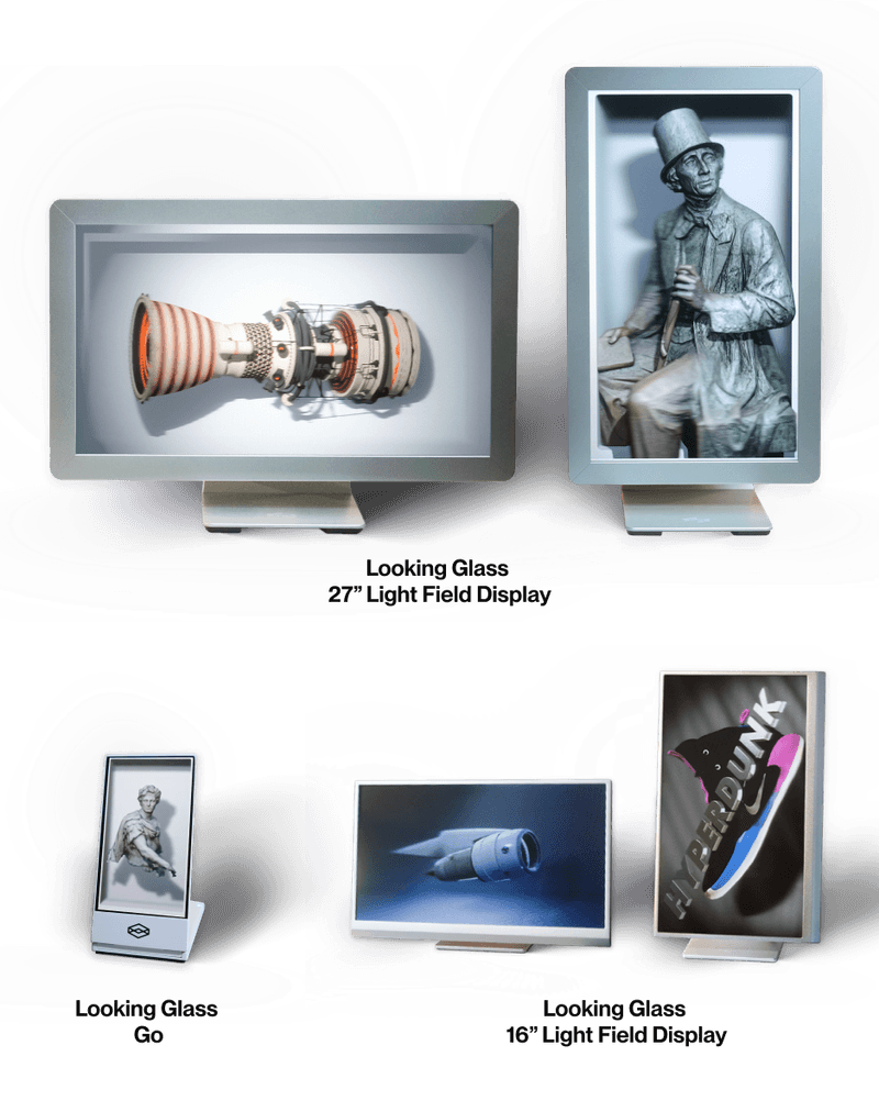 Looking Glass Holographic Light Field Displays: Experience Group ...